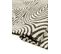 Tapis De Salon Moderne Tissé Plat Habanero En Polyester - Blanc - 140x200 Cm