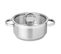 Faitout 16 Cm Inox Atlantico Glass 1.5 L