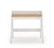 Fiore Desk 87x91x94 Oak/white