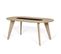 Lago Table 75x180x100 Oak/black