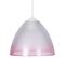 Suspension Cloche Verre Satiné Rose 70 Cm..