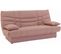 Banquette lit clic clac PORTO uni bois de rose