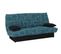 Banquette lit clic-clac PORTO 125 x 190 matrix bleu foncé