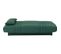 Banquette Clic Clac 3 Places - Tissu Vert Foret - Style Contemporain - L 190 X P 92 Cm - Dream