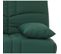 Banquette Clic Clac 3 Places - Tissu Vert Foret - Style Contemporain - L 190 X P 92 Cm - Dream
