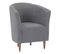 Fauteuil cabriolet MAUD tissu gris clair