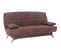 Banquette lit clic clac INDUS tissu gobi marron