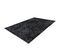 Tapis De Salon Kalev En Polyester - Noir - 160x230 Cm