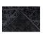 Tapis De Salon Kalev En Polyester - Noir - 160x230 Cm