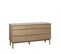 Clane - Buffet 3 Portes 1 Tiroir En Bois L140cm - Couleur - Bois Clair