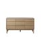 Clane - Buffet 3 Portes 1 Tiroir En Bois L140cm - Couleur - Bois Clair