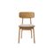 Orr - Lot De 2 Chaises En Tissu Et Bois - Couleur - Beige