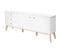 Buffet Enfilade Nordique En Bois Blanc 3 Tiroirs 2 Portes L180