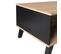 Table Basse Rectangulaire Industriel Effet Bois Et Noir 100x60x53cm