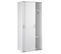 Armoire 2 portes coulissantes L. 78 cm SPACE blanc