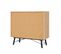 Commode 2x3 tiroirs BORGEN L 101 cm imitation chêne