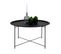 Bastia - Table Basse Ronde En Métal Ø75cm - Couleur - Noir