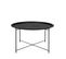 Bastia - Table Basse Ronde En Métal Ø75cm - Couleur - Noir