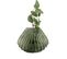 Palma - Vase En Verre H22cm - Couleur - Vert