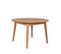 Metz - Table à Manger Extensible En Bois 118-158x118cm - Couleur - Bois Clair