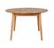 Metz - Table à Manger Extensible En Bois 118-158x118cm - Couleur - Bois Clair