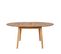 Table à Manger Extensible 4 à 6 Personnes En Bois Ø118-158x118cm