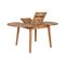 Metz - Table à Manger Extensible En Bois 118-158x118cm - Couleur - Bois Clair