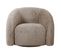 Valletta - Fauteuil Vintage Pivotant - Couleur - Taupe