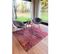 Tapis Moderne Cooper En Coton - Rouge - 170x240 Cm