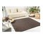 Tapis Tressé Main Bory En Laine - Taupe - 200x290 Cm