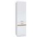 Junona Colonne De Cuisine 2 Portes - Ouverture Droite - L 50 X H 196 X P 46 Cm - Blanc Brillant