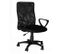 Chaise De Bureau Pivotante En Maille Noir