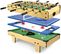 Table De Jeu 4 En 1 Baby-foot, Billard Tennis De Table, Hockey