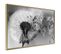Affiche Murale Encadrée "dandelion In The Wind" 30 X 20 Cm Or