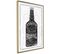 Affiche Murale Encadrée "bottle Of Tequila" 40 X 60 Cm Or