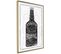 Affiche Murale Encadrée "bottle Of Tequila" 20 X 30 Cm Or