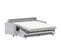 Canapé convertible 3 places pack standard NICARAGUA tissu Bergamo gris clair