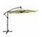 Parasol De Jardin Milin Avec Éclairage LED Beige, Poids 12,7 Kg Dimensions L300 X L300 X H245 Cm