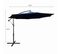 Parasol De Jardin Aster Avec Protection Uv Bleu Foncé, Poids 12,1 Kg Dimensions L300 X L300 X H245cm