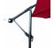 Parasol De Jardin Aster Avec Protection Uv Rouge, Poids 12,1 Kg Dimensions L300 X L300 X H245 Cm