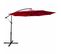 Parasol De Jardin Aster Avec Protection Uv Rouge, Poids 12,1 Kg Dimensions L300 X L300 X H245 Cm