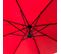 Parasol De Jardin Aster Avec Protection Uv Rouge, Poids 12,1 Kg Dimensions L300 X L300 X H245 Cm