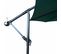 Parasol De Jardin Aster Avec Protection Uv Vert Foncé, Poids 12,1 Kg Dimensions L300 X L300 X H245cm