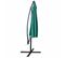 Parasol De Jardin Aster Avec Protection Uv Vert Foncé, Poids 12,1 Kg Dimensions L300 X L300 X H245cm