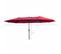 Parasol Double De Jardin Tilia En Rouge, Poids 12,3 Kg Dimensions L460 X L270 X H245 Cm