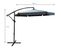 Parasol De Jardin Et De Terrasse Cynia Imperméable En Gris Foncé, Poids 11,7 Kg L300 X L300 X H245cm