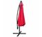 Parasol De Jardin Et De Terrasse Cynia Imperméable En Rouge, Poids 11,7 Kg L300 X L300 X H245 Cm