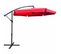 Parasol De Jardin Et De Terrasse Cynia Imperméable En Rouge, Poids 11,7 Kg L300 X L300 X H245 Cm