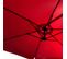 Parasol De Jardin Et De Terrasse Cynia Imperméable En Rouge, Poids 11,7 Kg L300 X L300 X H245 Cm