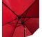Parasol De Jardin Orient Avec Inclinaison Réglable En Rouge, Poids 4,5 Kg L270 X L270 X H235 Cm
